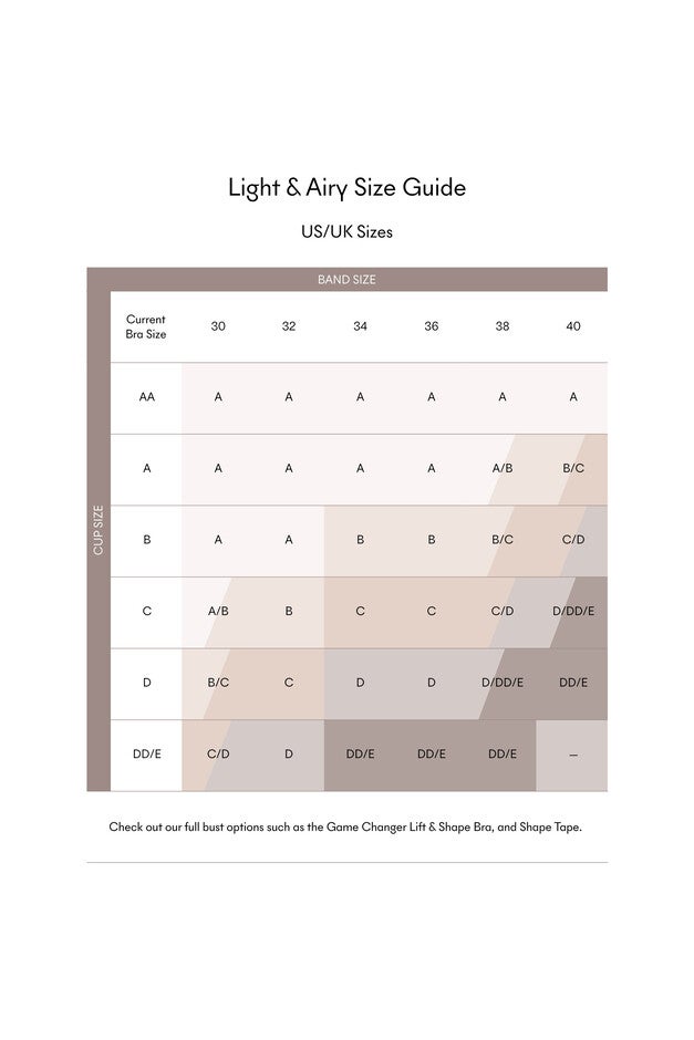 Light & Airy Luxe Adhesive Fabric Bra, No 5 Soft Tan / Tan, alternate image number 1