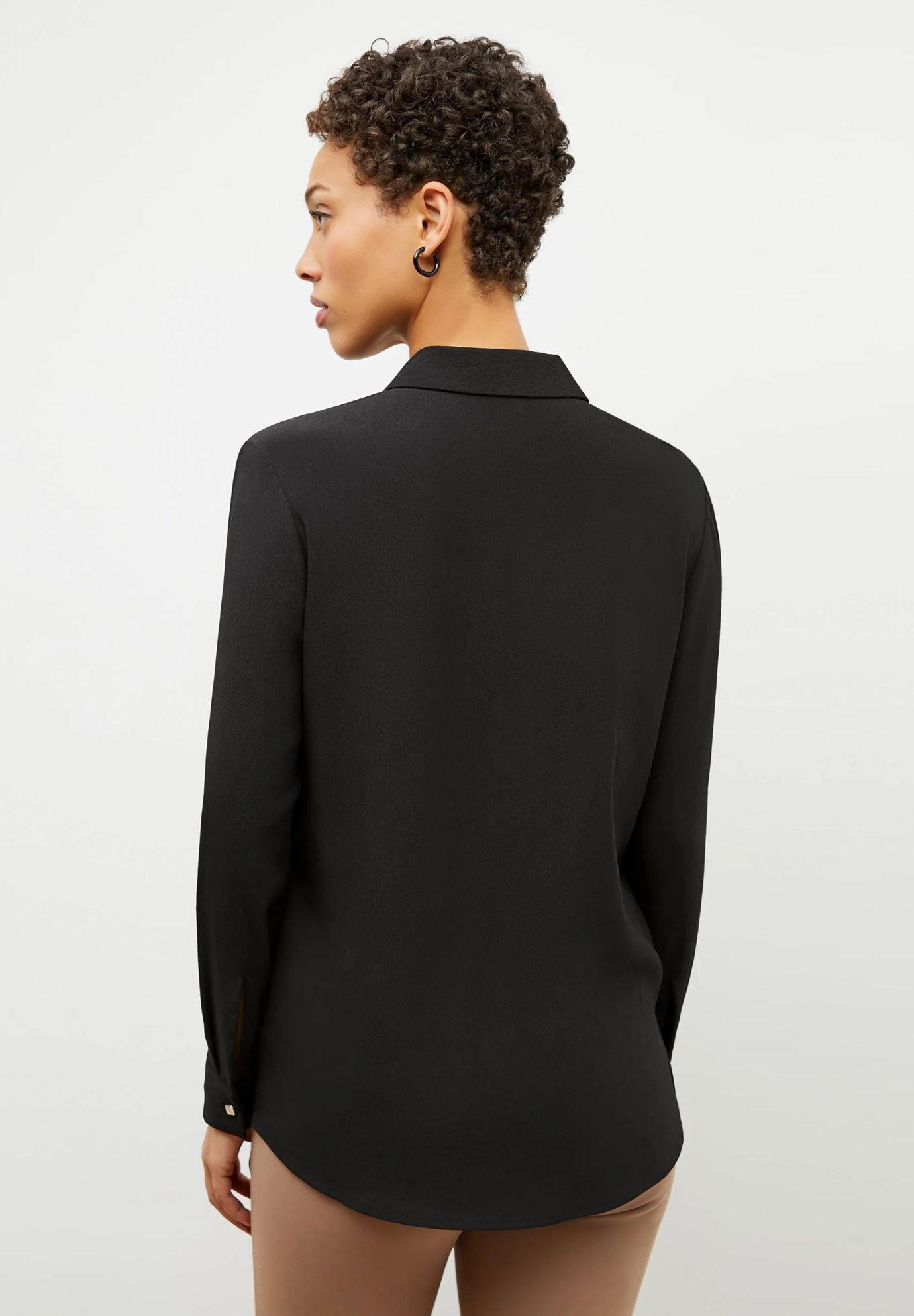 Lagarde Shirt - Eco Soft Wave, Black / Black, alternate image number 1