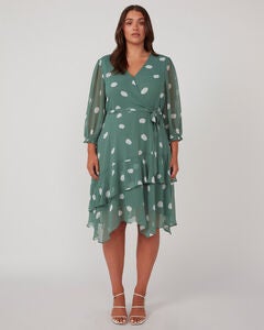 Begin Again Asymm 3/4 Dress