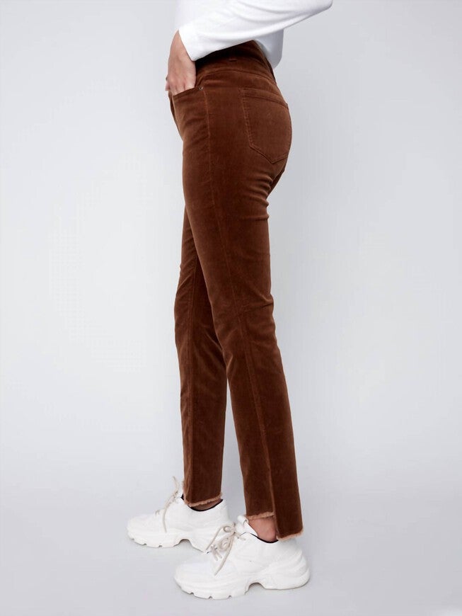 CORDUROY JEANS IN TRUFFLE, , alternate image number null