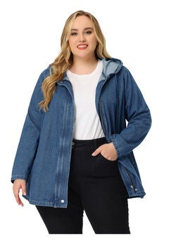 Plus Size Utility Jacket