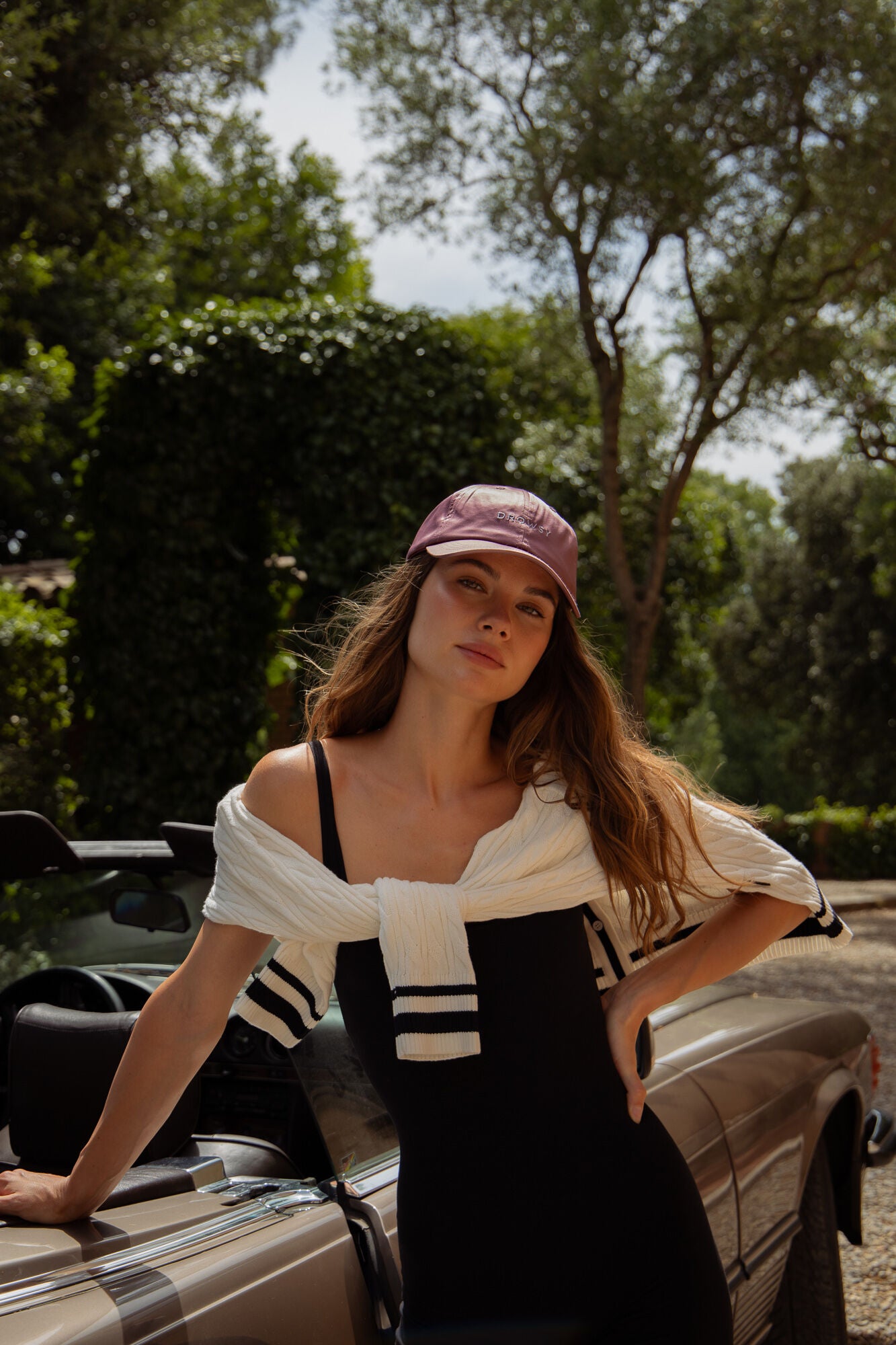 Silk Cap, Damask Rose / Pink, alternate image number 1