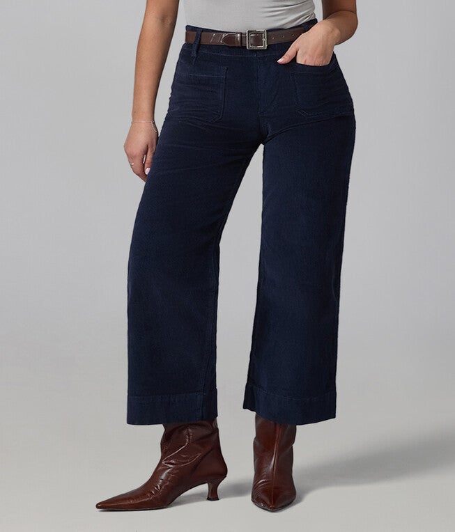 COLETTE-FD High Rise Wide Leg Jeans, Future Dusk / Navy, hi-res image number 0