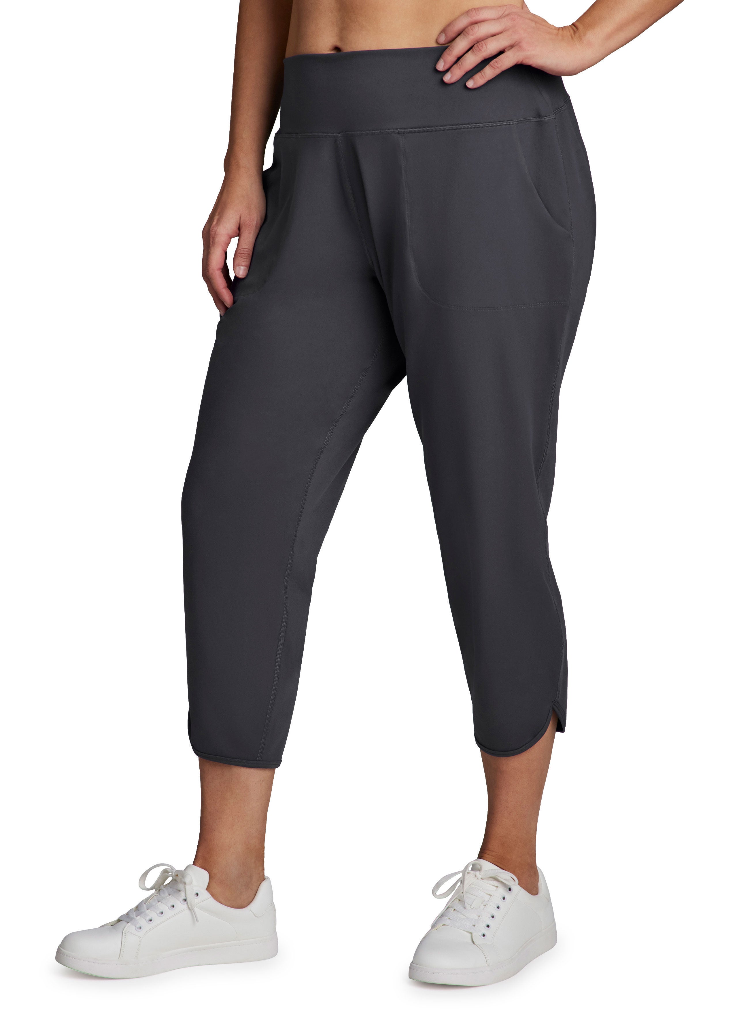 Plus Everyday Super Soft Jogger, Charcoal / Charcoal Grey, alternate image number 2