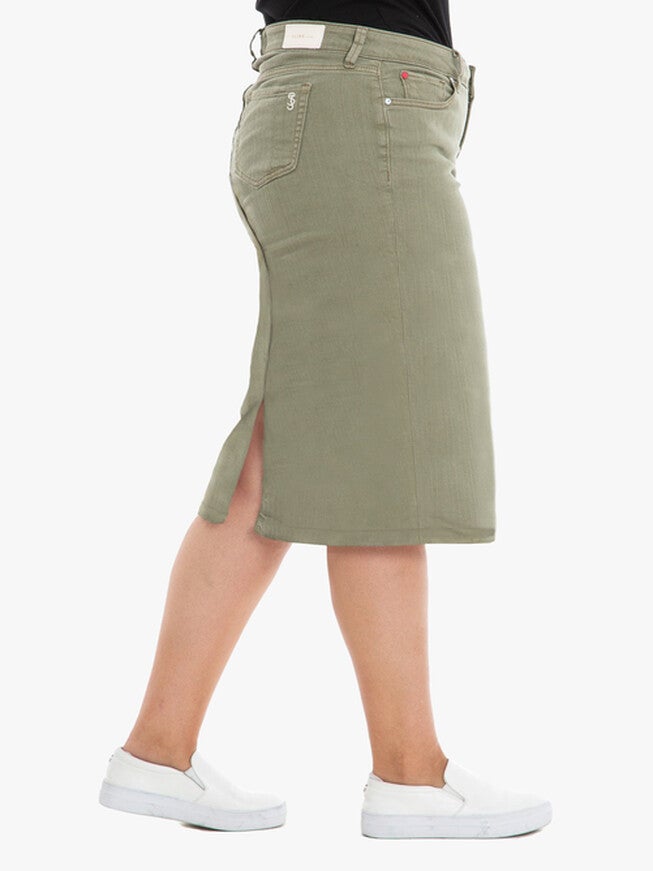Caroline Denim Skirt, , alternate image number 3