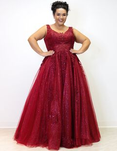 ALL THINGS LACE FORMAL GOWN