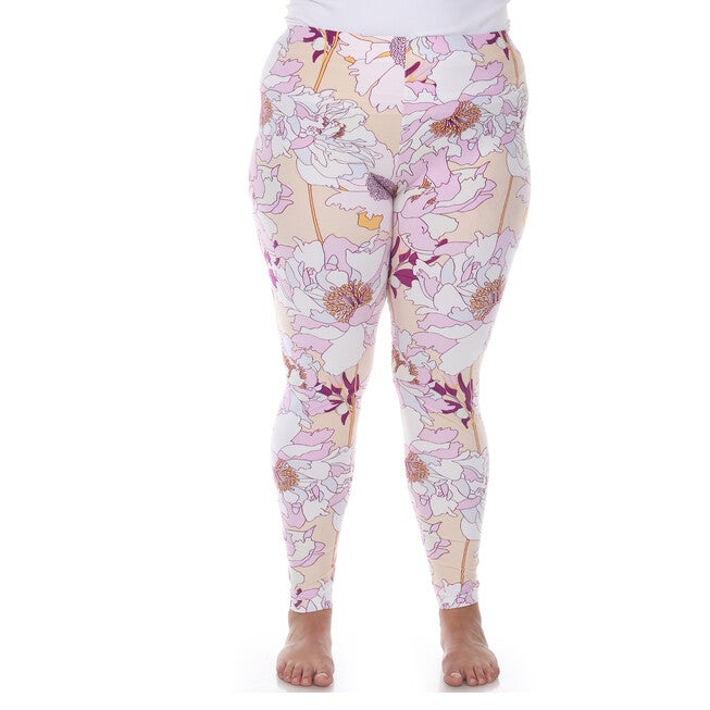 Super Soft Tropical Printed Leggings, , alternate image number null