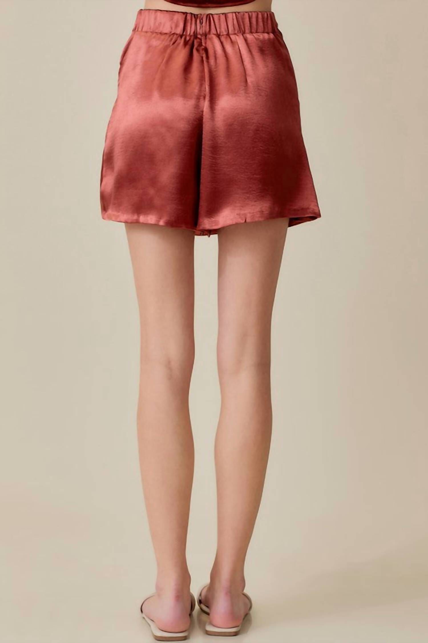 Penny For Your Thoughts Skort In Copper, , alternate image number 3