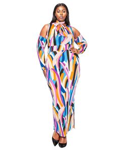 ELECTRA RIBBON COLLAR DRESS