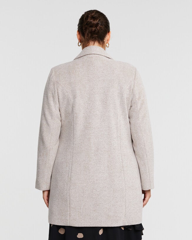 Floater Coat, OATMEAL / Cream, alternate image number null