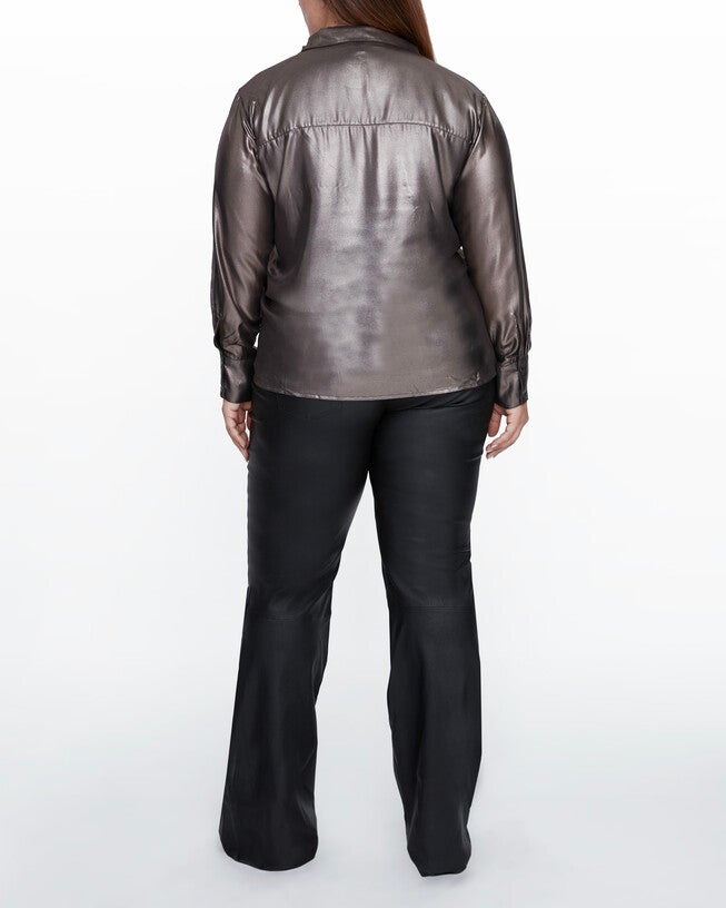 Darcy Blouse, Pewter / Bronze, alternate image number 1