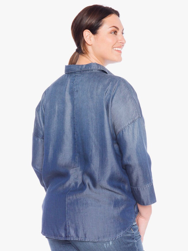 Scarlett Oversized Button Down Shirt, , alternate image number 7