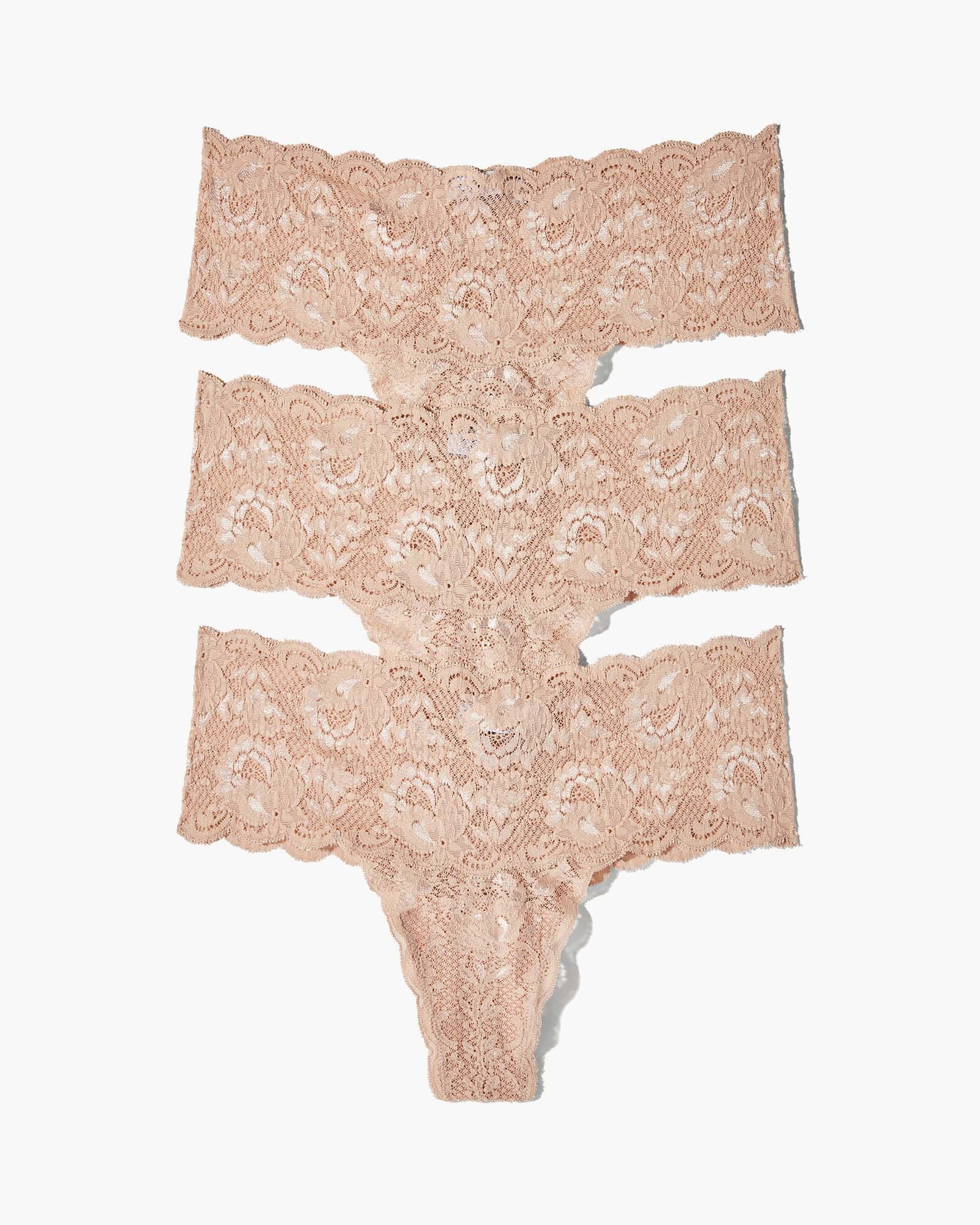 Nsn Comfie Thongs 3Pk, Sette / Beige, hi-res image number 0