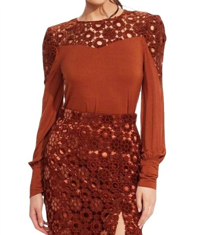 CUVEE BLOUSE IN SUMATRA LACE, , alternate image number null