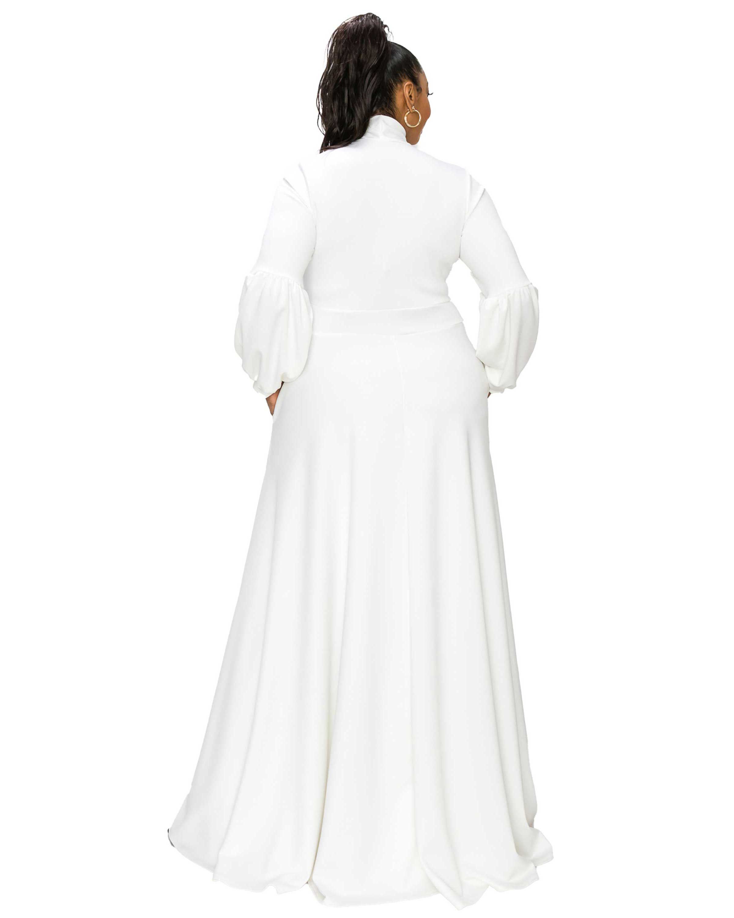 Bella Donna Dress, Ivory / Ivory, alternate image number 2