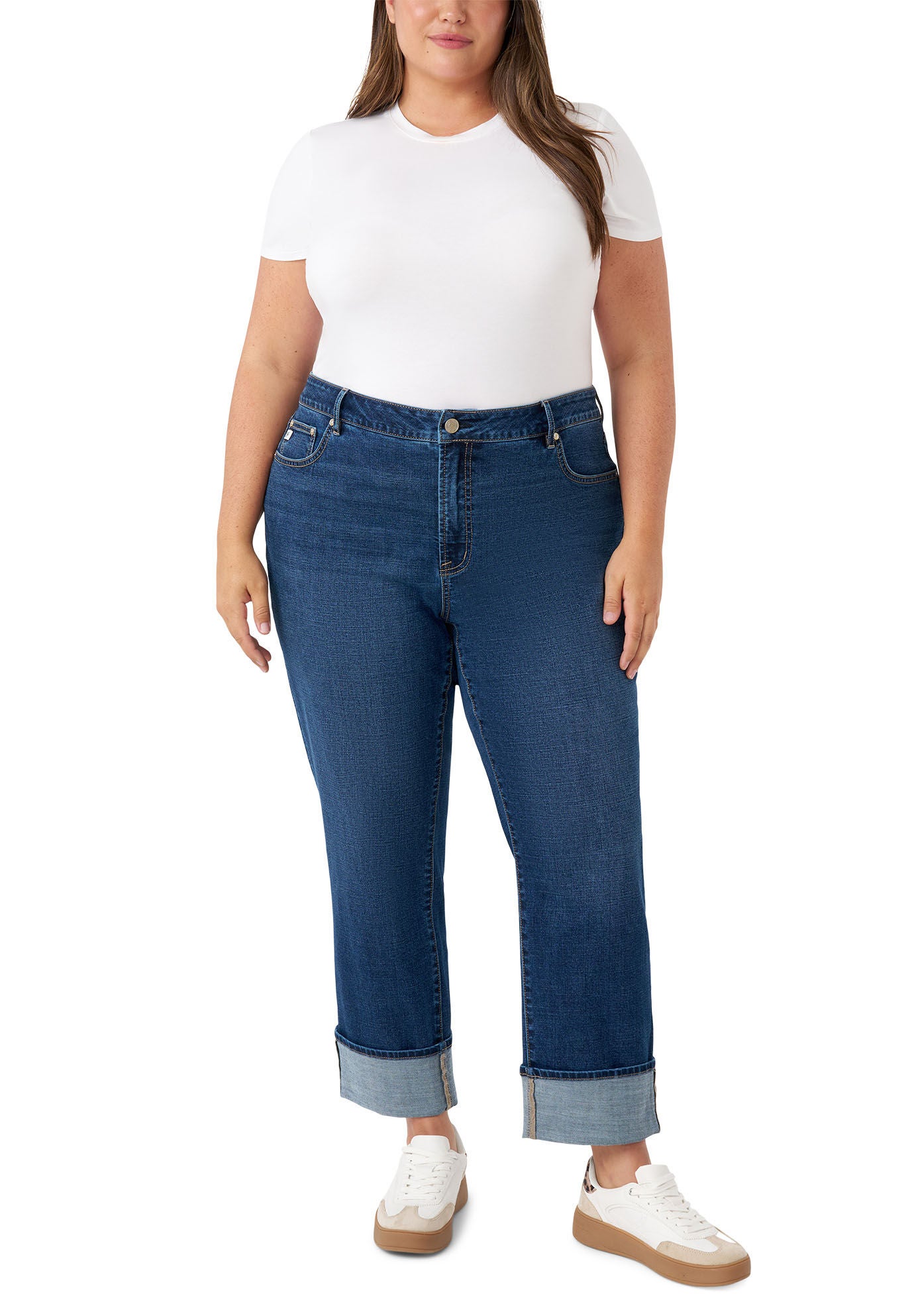 Vintage Straight Cuff Jean, Canyon / Dark Wash, hi-res image number 0