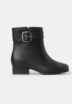 Zoe Mid Heel Buckle Booties