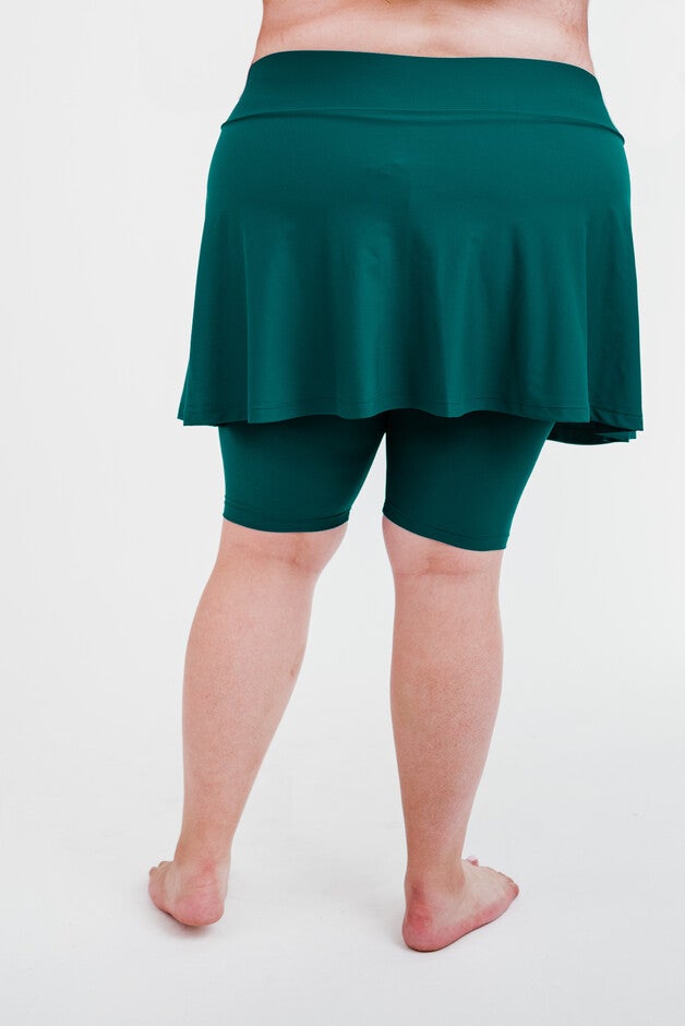Midi Swim Skort, , alternate image number 3