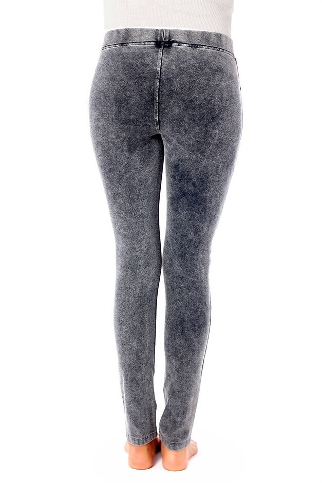 Women'S Straight Leg Jegging In Charcoal, , alternate image number null