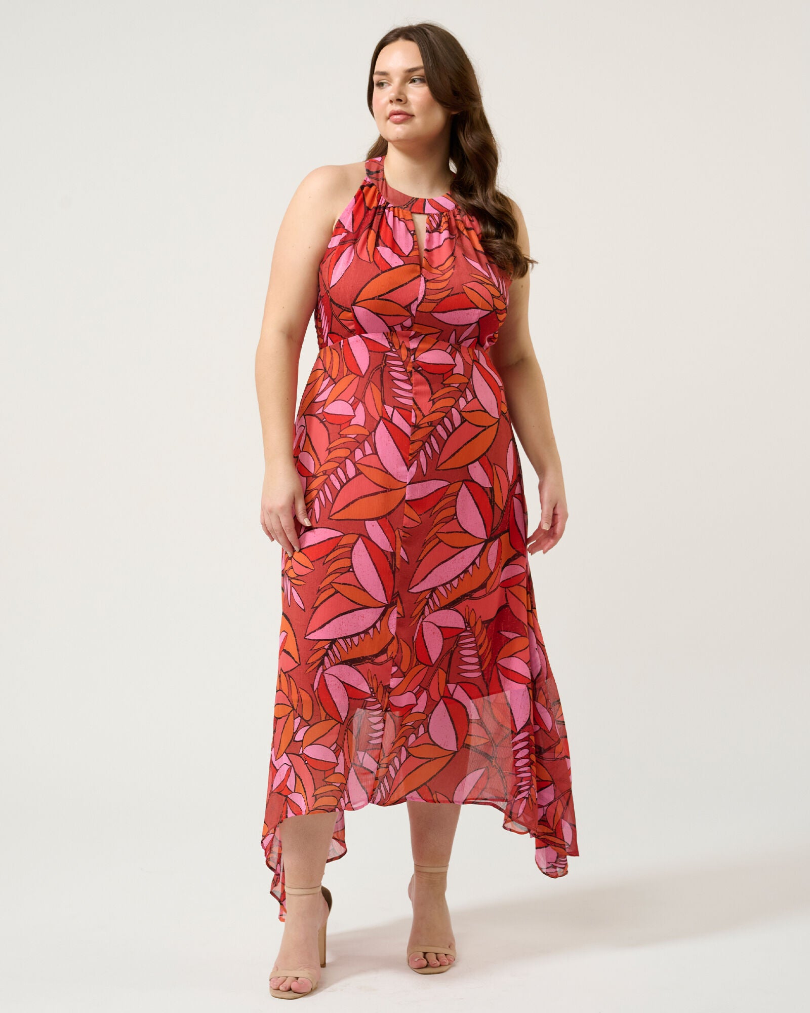 Aster Dress, Print / Purple, alternate image number 3