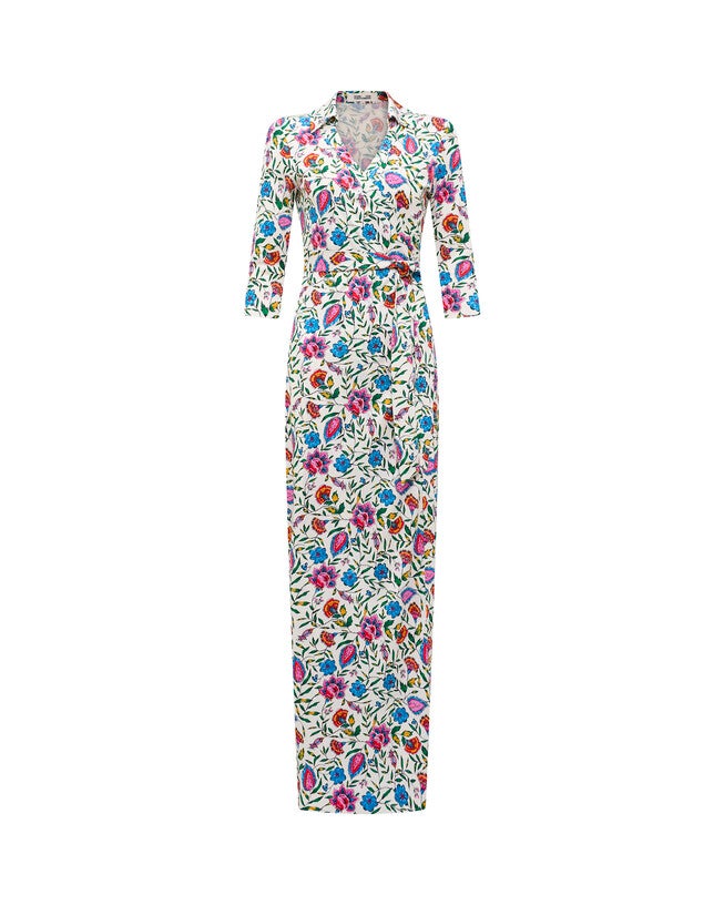 DVF ABIGAIL DRESS, WHITE / White, hi-res image number null