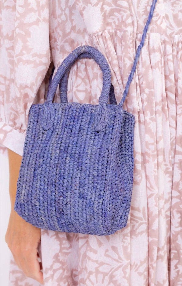 Women's Mimi Crossbody Bag, Denim / Azure Blue, alternate image number 2