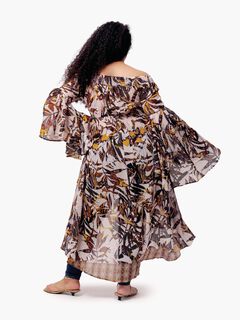 Christi Off The Shoulder Duster