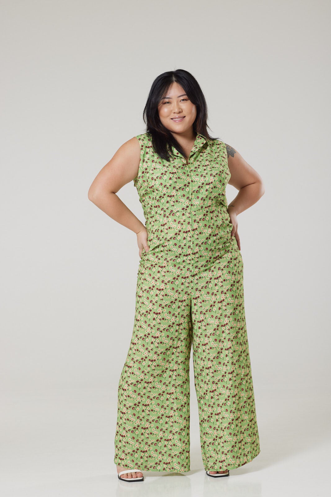 Harley Jumpsuit, Light Green / Light Green, hi-res image number 0