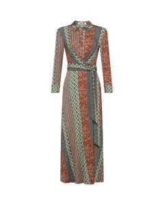 DVF SANA TWO JERSEY DRESS
