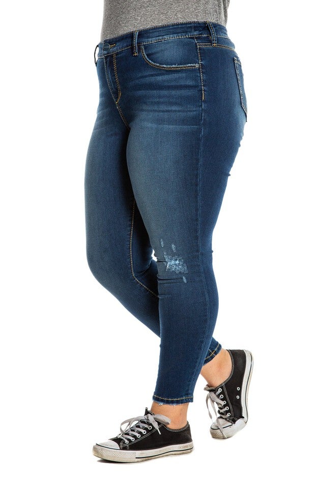 Mid Rise Skinny - Beatrice, BEATRICE / Medium Wash, alternate image number 3