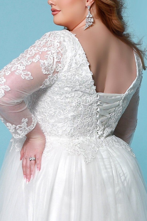 LAURA BETH WEDDING DRESSS, Ivory / Ivory, alternate image number null