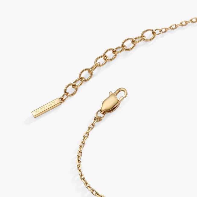 "Make Your Own Luck" Inline Bracelet, Gold / Gold, alternate image number 2