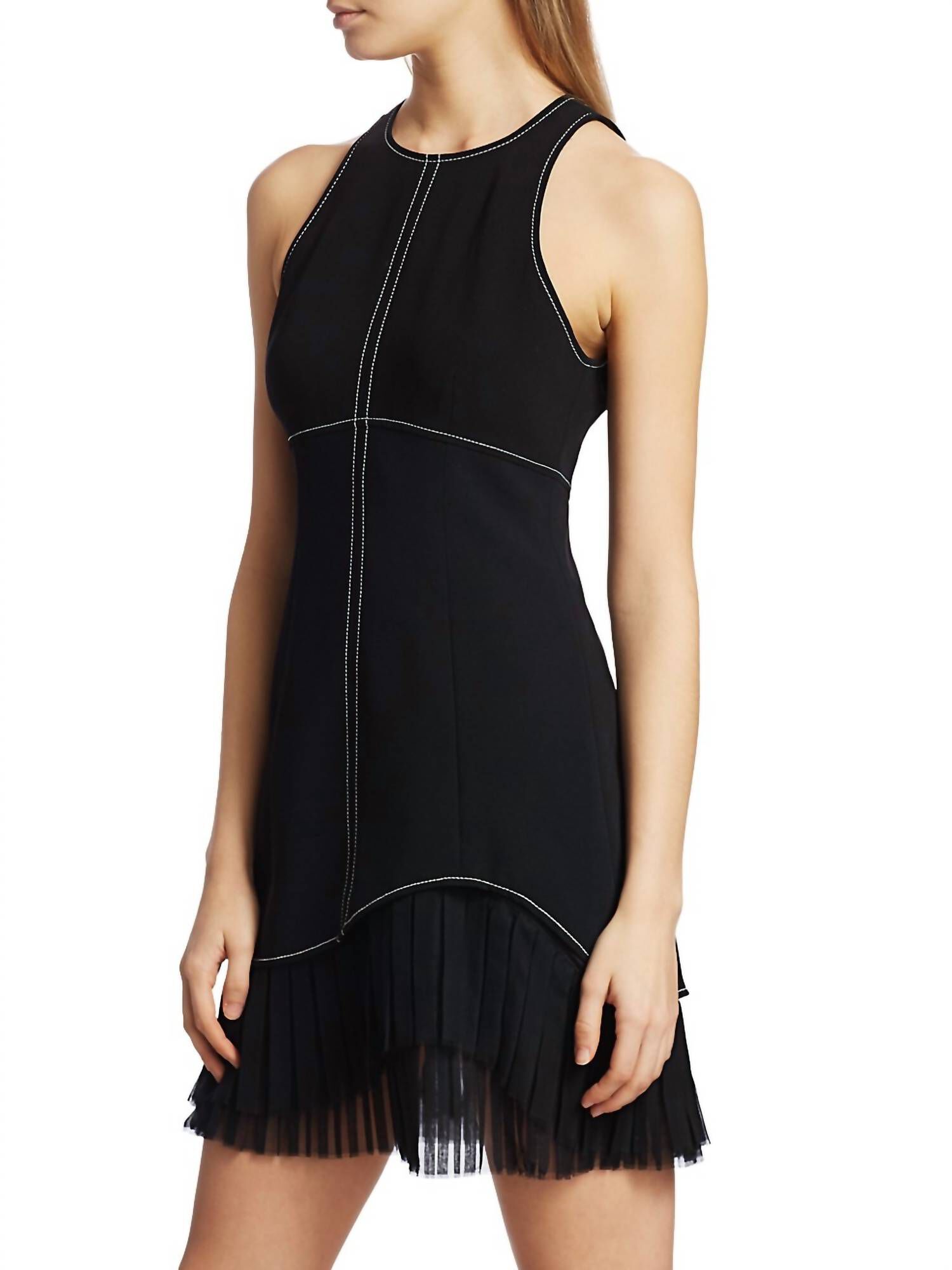 CATHY DRESS, Black / Black, alternate image number 1