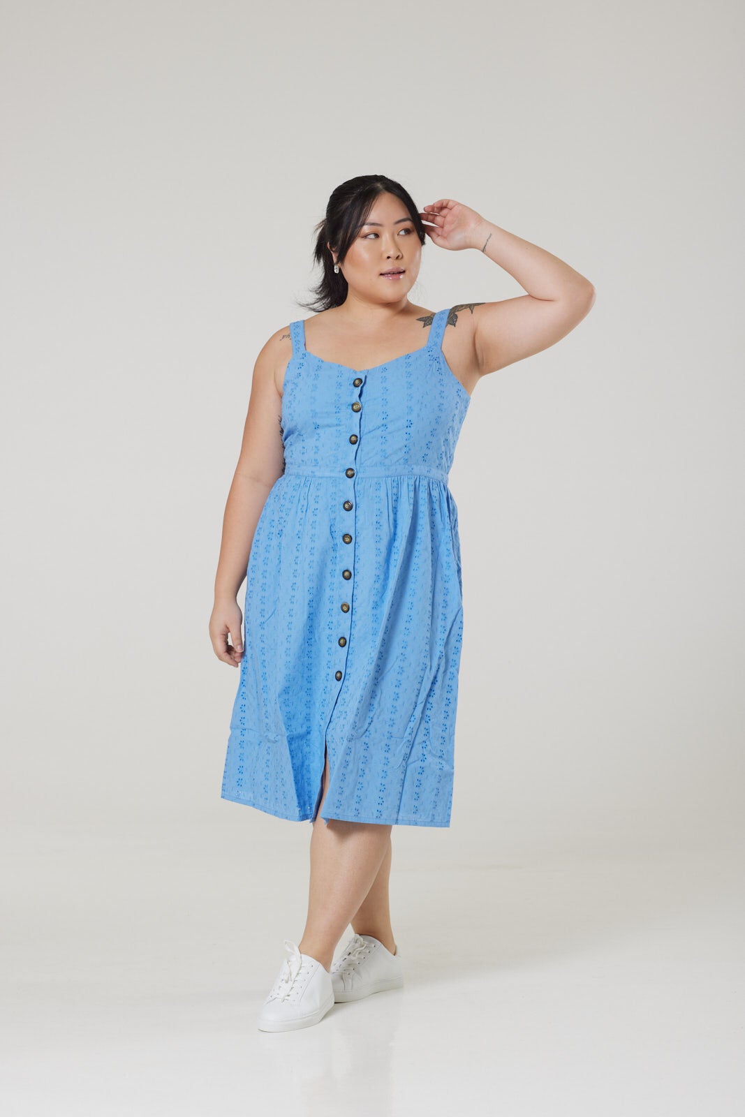 Remmy Blue Dress, Light Blue / Light Blue, hi-res image number 0