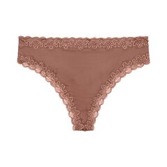 Soft Silk Lace Thong