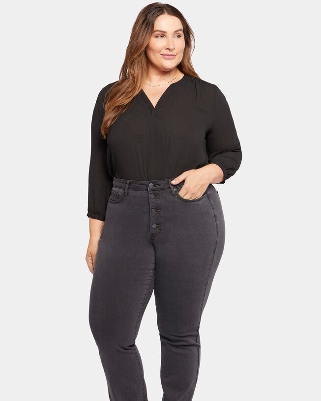 Barbara Bootcut With Button Fly, Sierra / Black, hi-res image number 0