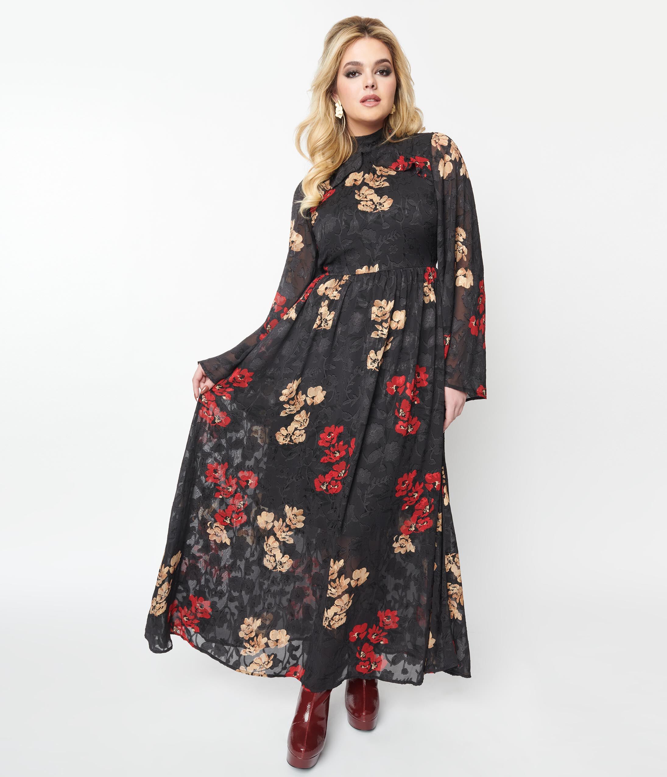Lillian Embroidered Cocktail Dress | Dia & Co