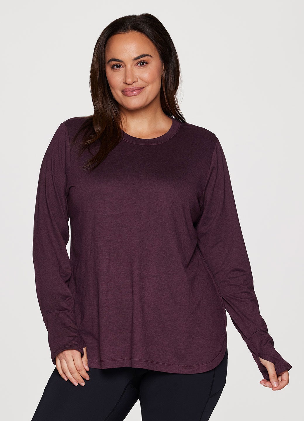 Sliced Asym Neck Top | Dia & Co Sliced Asym Neck Top | Dia & Co