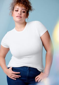 Ribbed Crewneck Top