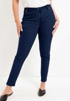 Thick High-Rise Skinny Jeans For Curvy Women