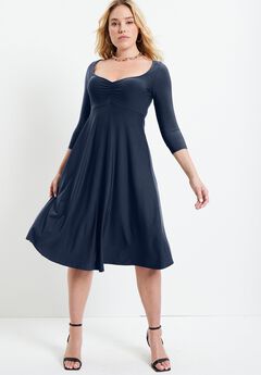 Scalloped Neckline Dresses
