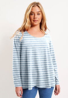 Trendy Plus Size White Shirts