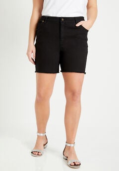 Plus Size Denim Shorts For Women