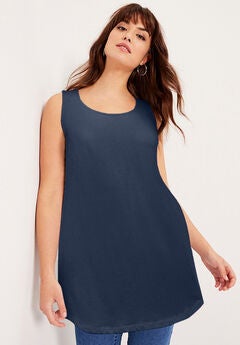 Navy Tank Top