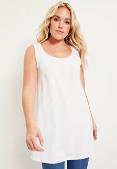 Plus Size White Summer Tops