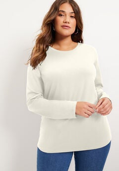 Long-Sleeve Crewneck One + Only Tee