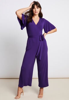Plus Size Stretch Jumpsuits