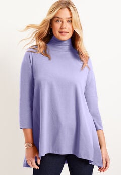 One+Only Mock-Neck Tunic