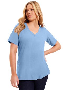Short-Sleeve V-Neck One + Only Tee