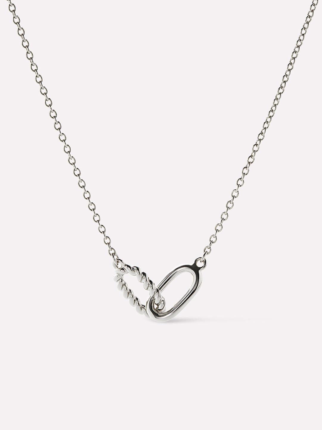 Juniper Silver Pendant Necklace, SILVER, hi-res image number 0